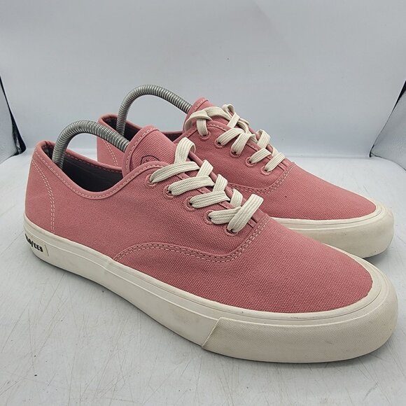 Seavees Legend Sneaker SeaChange Mens 9.5 Red Clay Shoes Casual Walking Outdoors